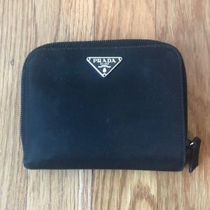 Black Prada Wallet